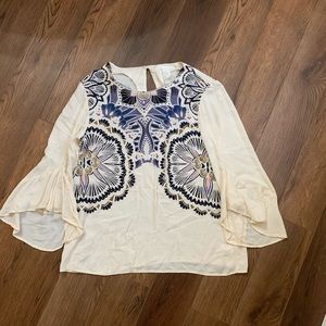 H&M Bell Sleeve Shirt
